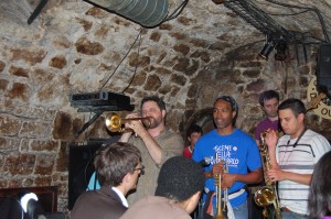 Jam session at Caveau des Oubliettes