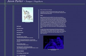 Jason Parker Music circa 2002 (Archive.org did go back to 1999)